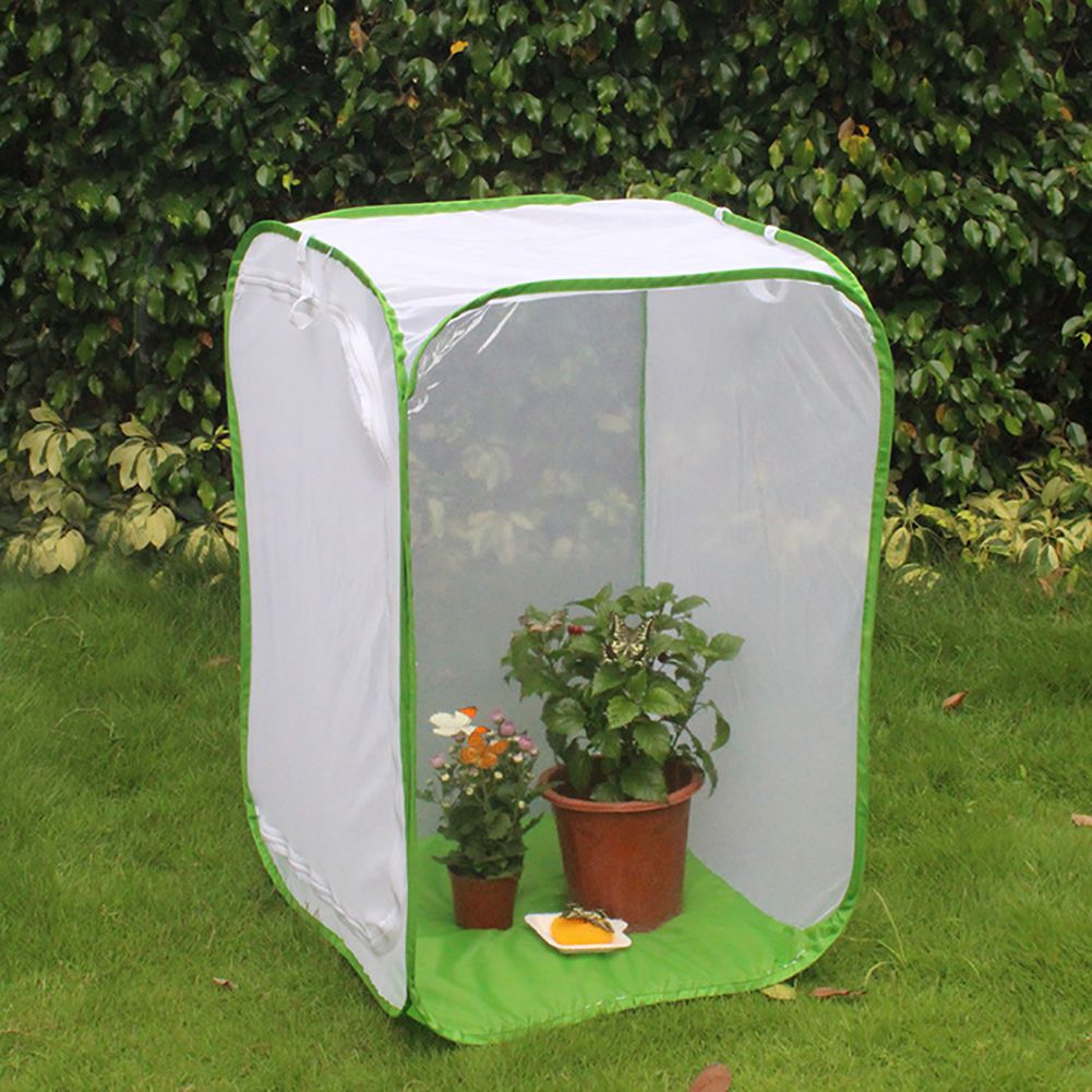 Portable Insect Butterfly Habitat Cage Insect Housing Enclosure Breeding Cage