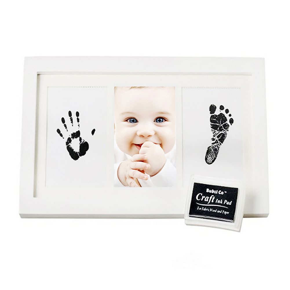 Newborn Baby Handprint Footprint Photo Frame Kit Perfect Baby Shower Gift
