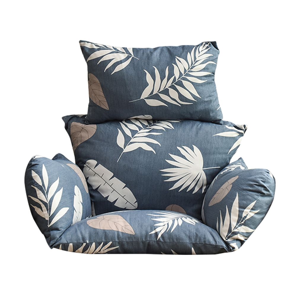 Hanging Chair Cushion for Egg Chair Rattan Hanging Swing Washable Nonslip Soft Swing Chair Cushion for Indoor Garden Decoration