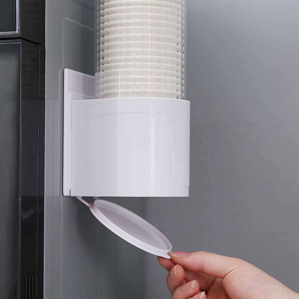 Disposable Paper Cup Holder Anti Dust Paper Cup Dispenser Automatic Water Cup Holder