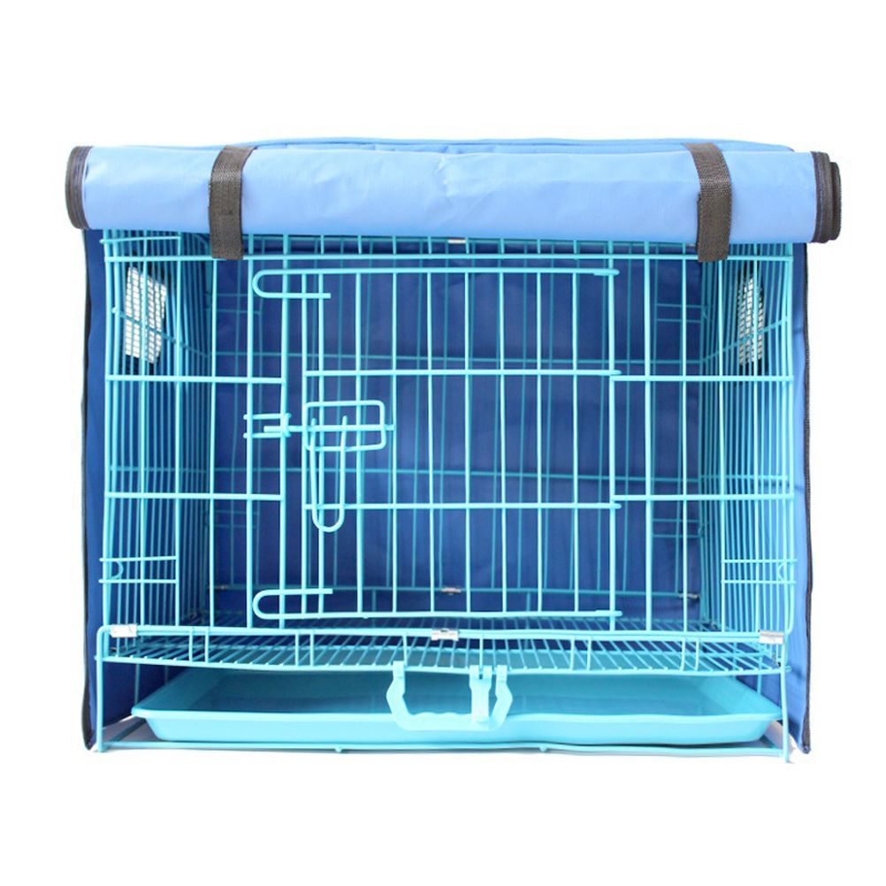 Windproof Pet Cat Rabbit Dog Crate Cover Breathable Waterproof Four Seasons Cages Cover