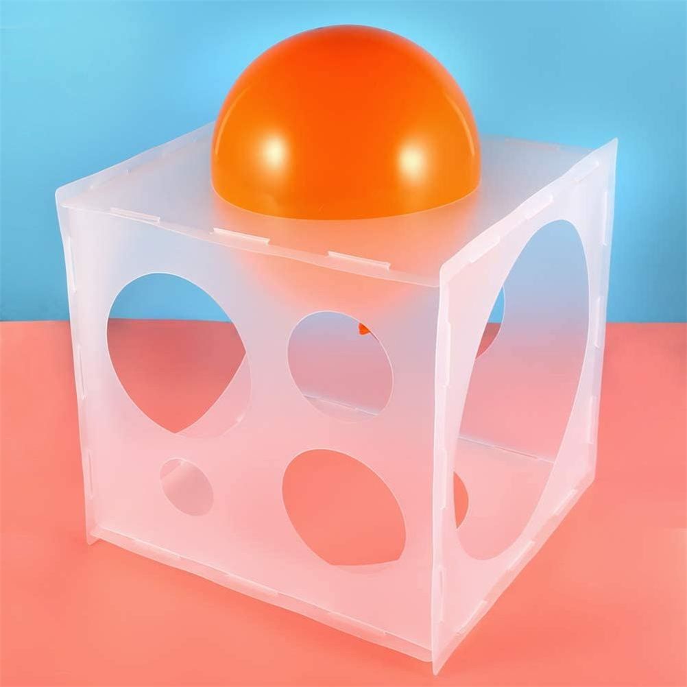 11 Holes Balloon Sizer Box Balloon Measurement Box for Birthday Party Wedding Decor