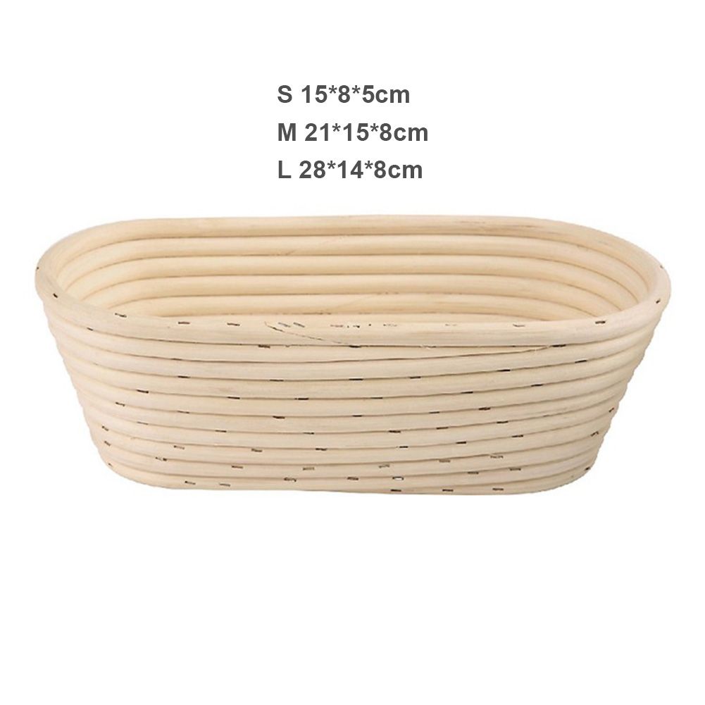 1pc Kitchen Long Dough Rattan Baskets Proofing Proving Rattan Baking Bread Basket Rattan Food Storage Baskets1pc Kitchen Long Dough Rattan Baskets Proofing Proving Rattan Baking Bread Basket Rattan Food Storage Baskets