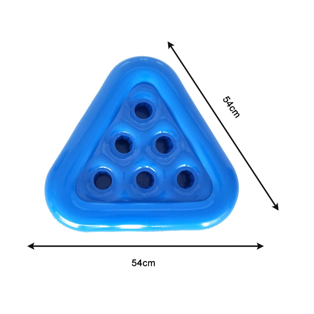 Triangle Inflatable Coaster Floating Beer Glass Holder Swimming Pool Coaster