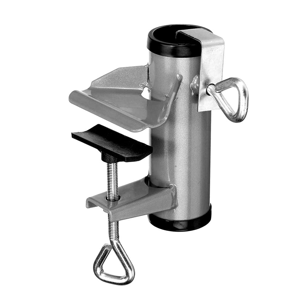 Flexible Heavy Duty Parasol Holder Stainless Steel Parasol Stand Fixed Clip for Garden Balcony Umbrella