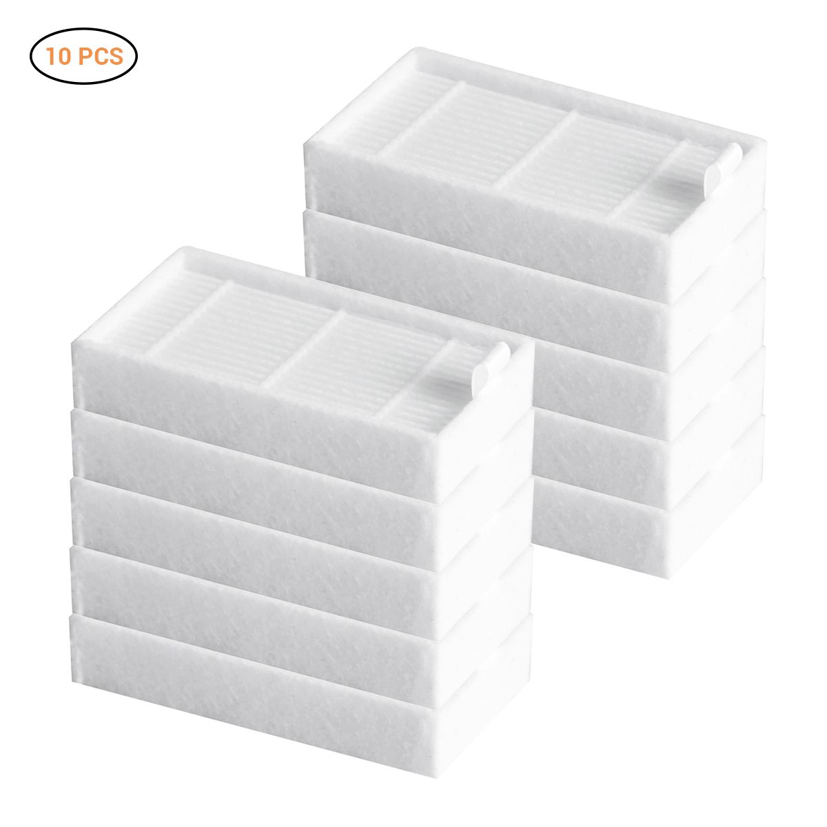 10 Pcs/lot Robot Vacuum Cleaner HEPA Filter replacement for iLife Robot Vacuum Cleaner, V3, V3S, V3S Pro, V5, V5S, V5S Pro