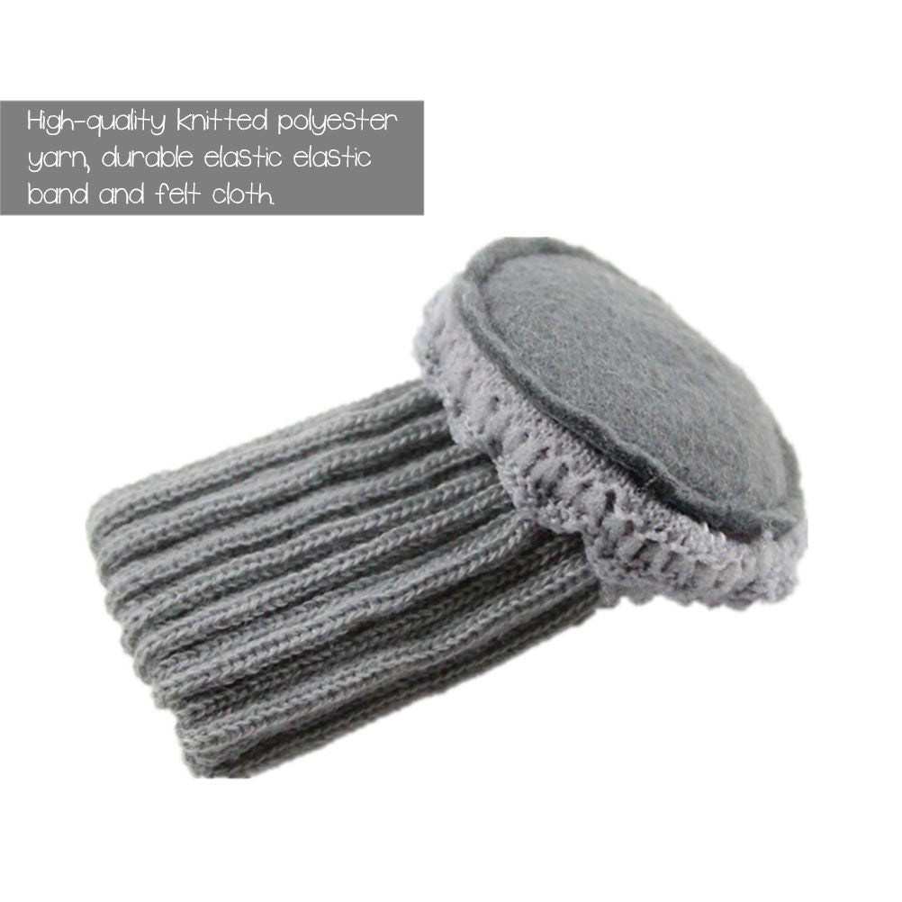 16Pcs Chair Covers High Elastic Non Slip Chair Leg Feet Covers Covers Knitting Furniture Covers Chair Leg Floor Protectors