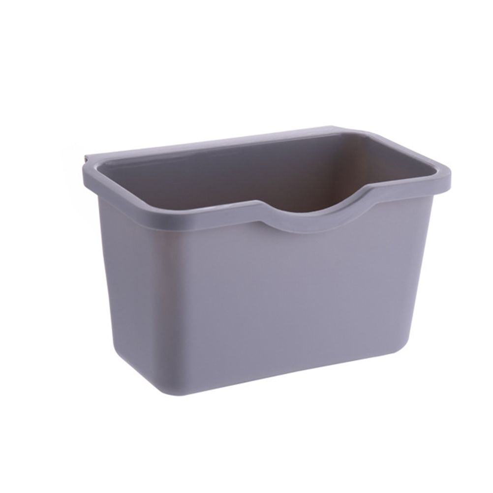 Kitchen Cabinet Door Plastic Basket Hanging Trash Can Waste Bin Garbage Bin Box