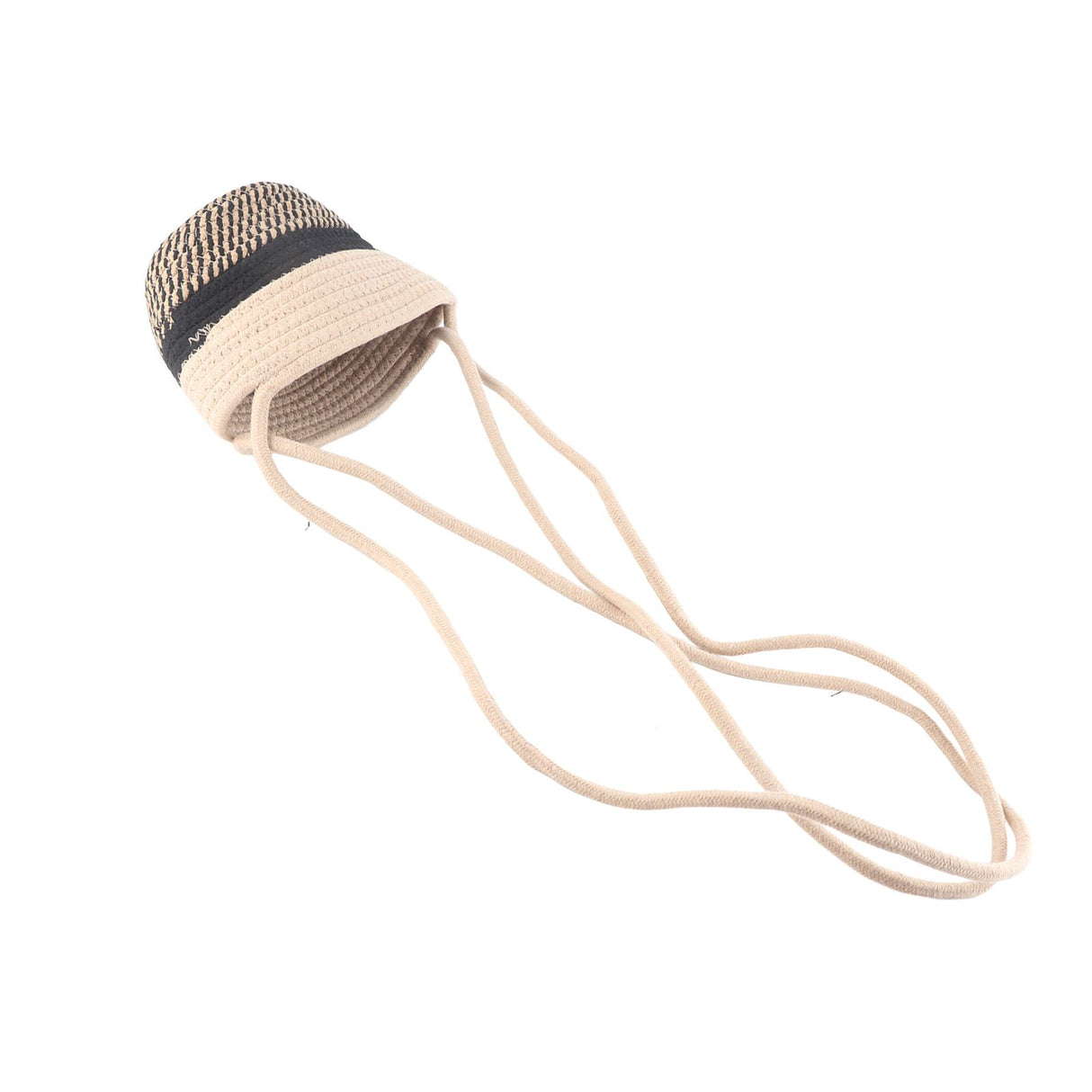 Hanging Plant Pot Holder Braided Plant Basket Indoor Flower Pot Plant Holder Hanging Cotton Rope Plant Storage Organiser