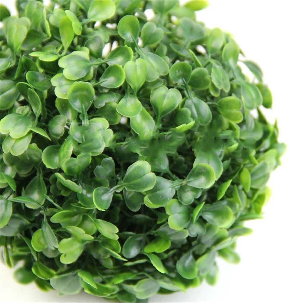 Green Plastic Plant Ball Decoration Home Outdoor Wedding Party Decoration Plants Grass Ball