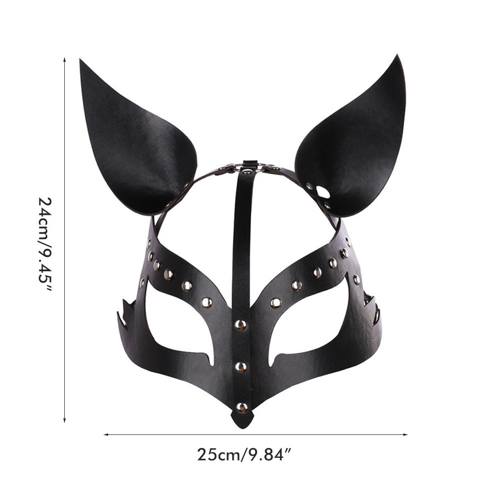Cosplay Face Cover Carnival Masquerade Face Cover Halloween Dress Up Costume Props Party Decor