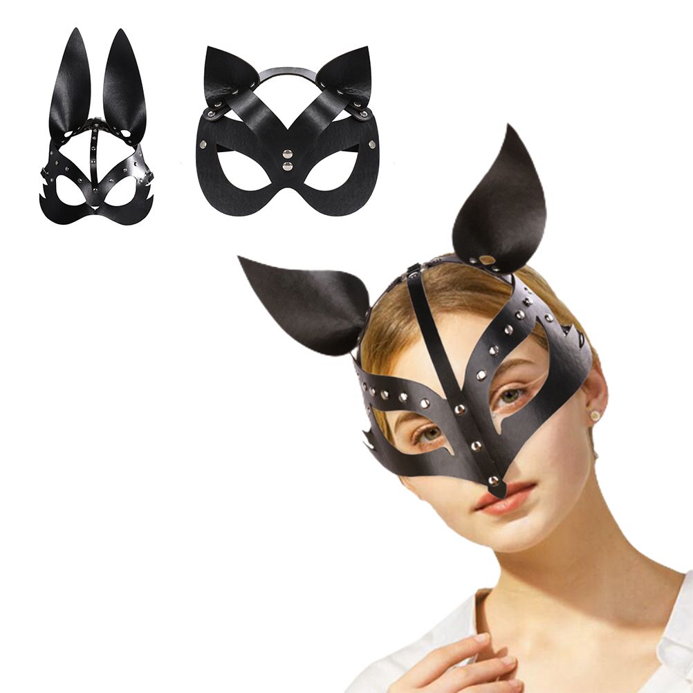 Cosplay Face Cover Carnival Masquerade Face Cover Halloween Dress Up Costume Props Party Decor