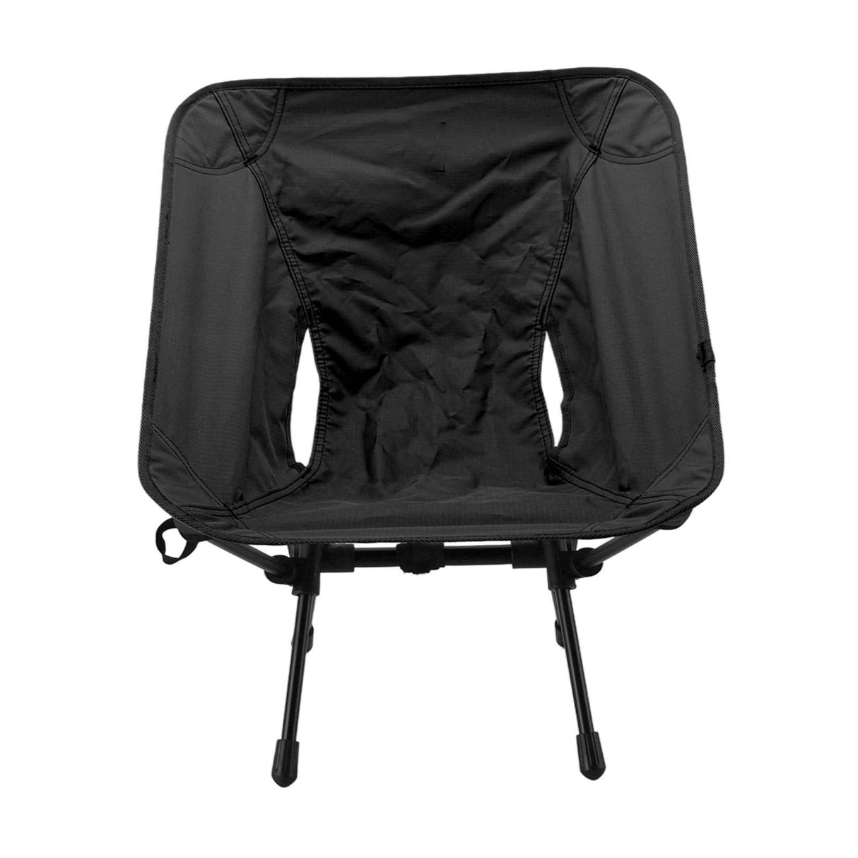 Outdoor Portable Folding Moon Chair Lightweight Leisure Camping Children Chair for Beach Fishing Sketch Black