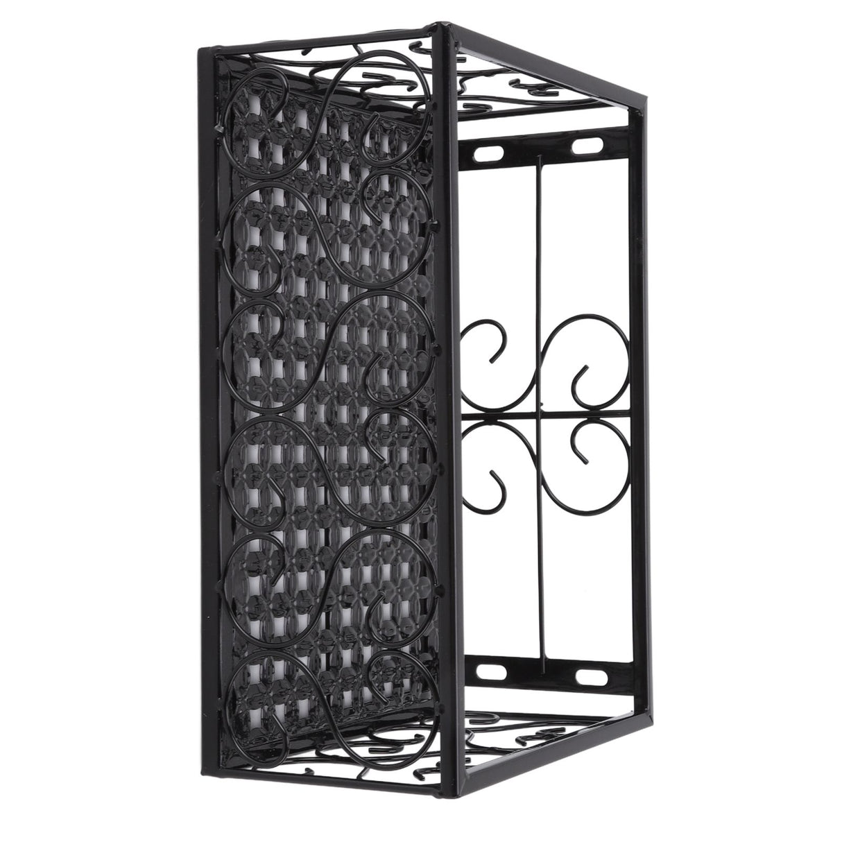 Balcony Flower Pot Stand Thickened Iron Decorative Patio Railing Shelf With Retainers for Windowsill Applicable to 6.5cm/2.6in Railing