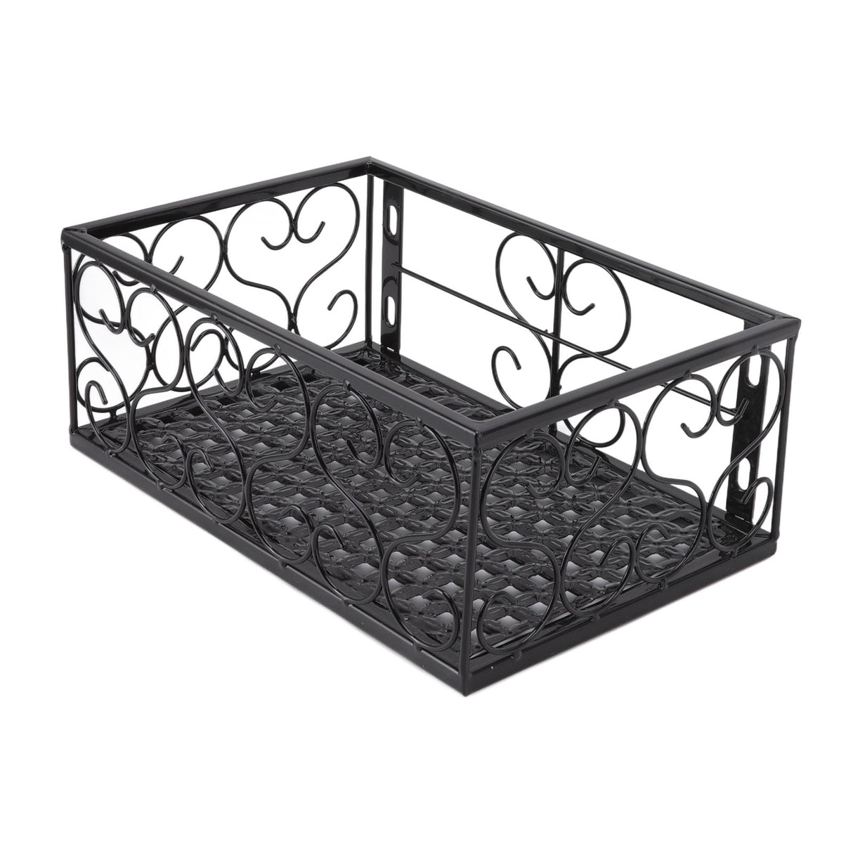 Balcony Flower Pot Stand Thickened Iron Decorative Patio Railing Shelf With Retainers for Windowsill Applicable to 10.5cm/4.1in Railing