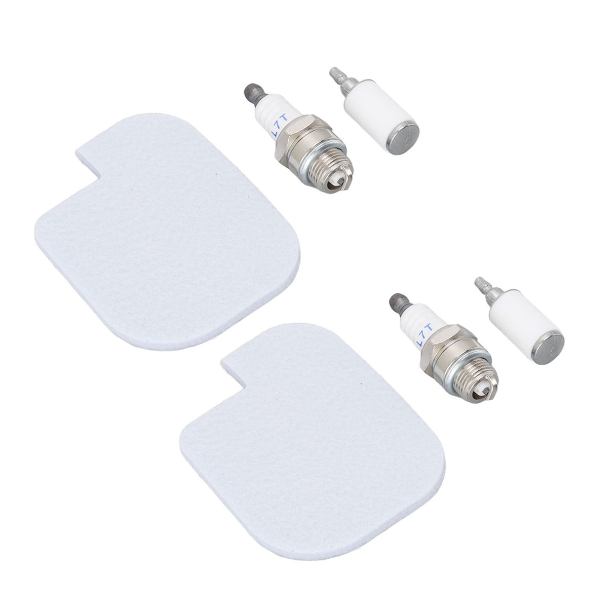 2 Set Chainsaw Service Kit Air Fuel Filter Spark Plug for McCULLOCH CS360T CS400T CS420T
