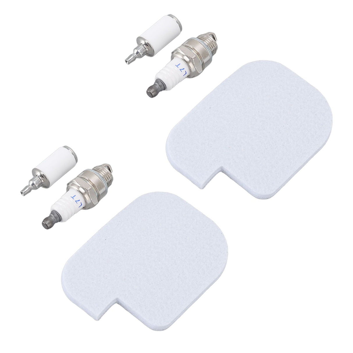 2 Set Chainsaw Service Kit Air Fuel Filter Spark Plug for McCULLOCH CS360T CS400T CS420T