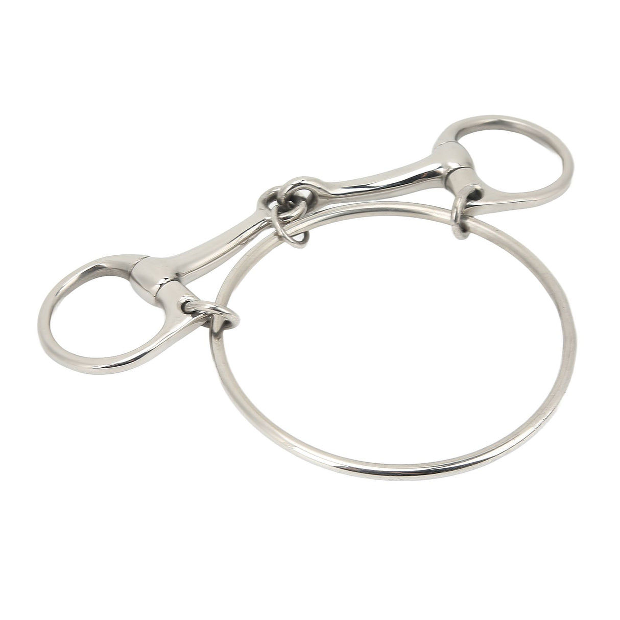125mm Stainless Steel Horse Mouth Bit 5 Inch Horse Bits Outdoor Training Loose Ring