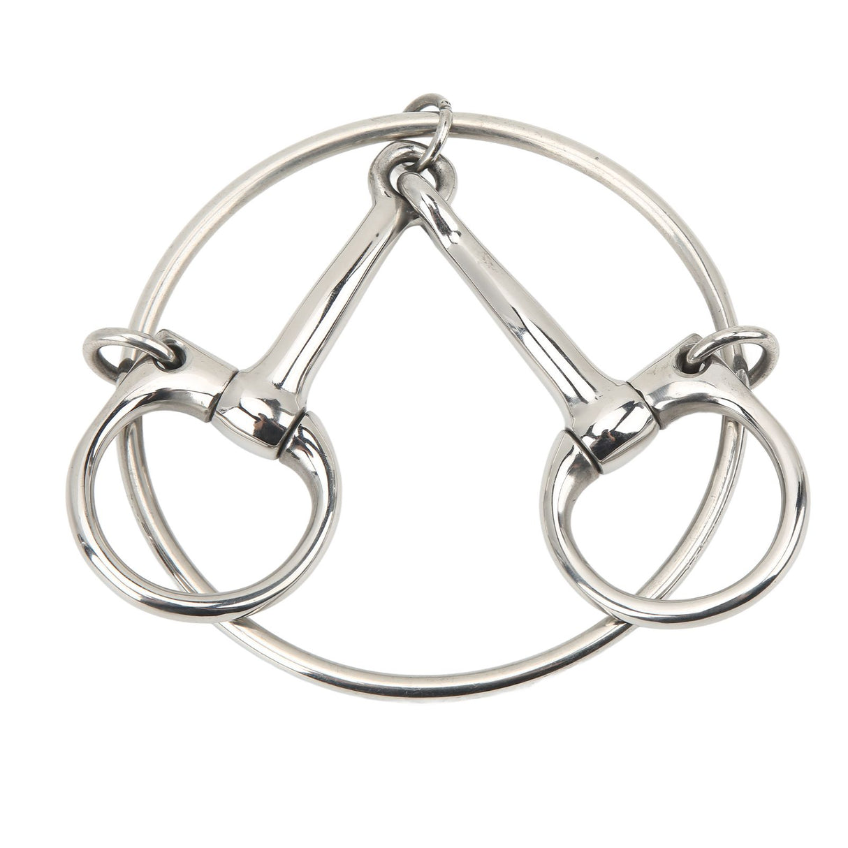 125mm Stainless Steel Horse Mouth Bit 5 Inch Horse Bits Outdoor Training Loose Ring