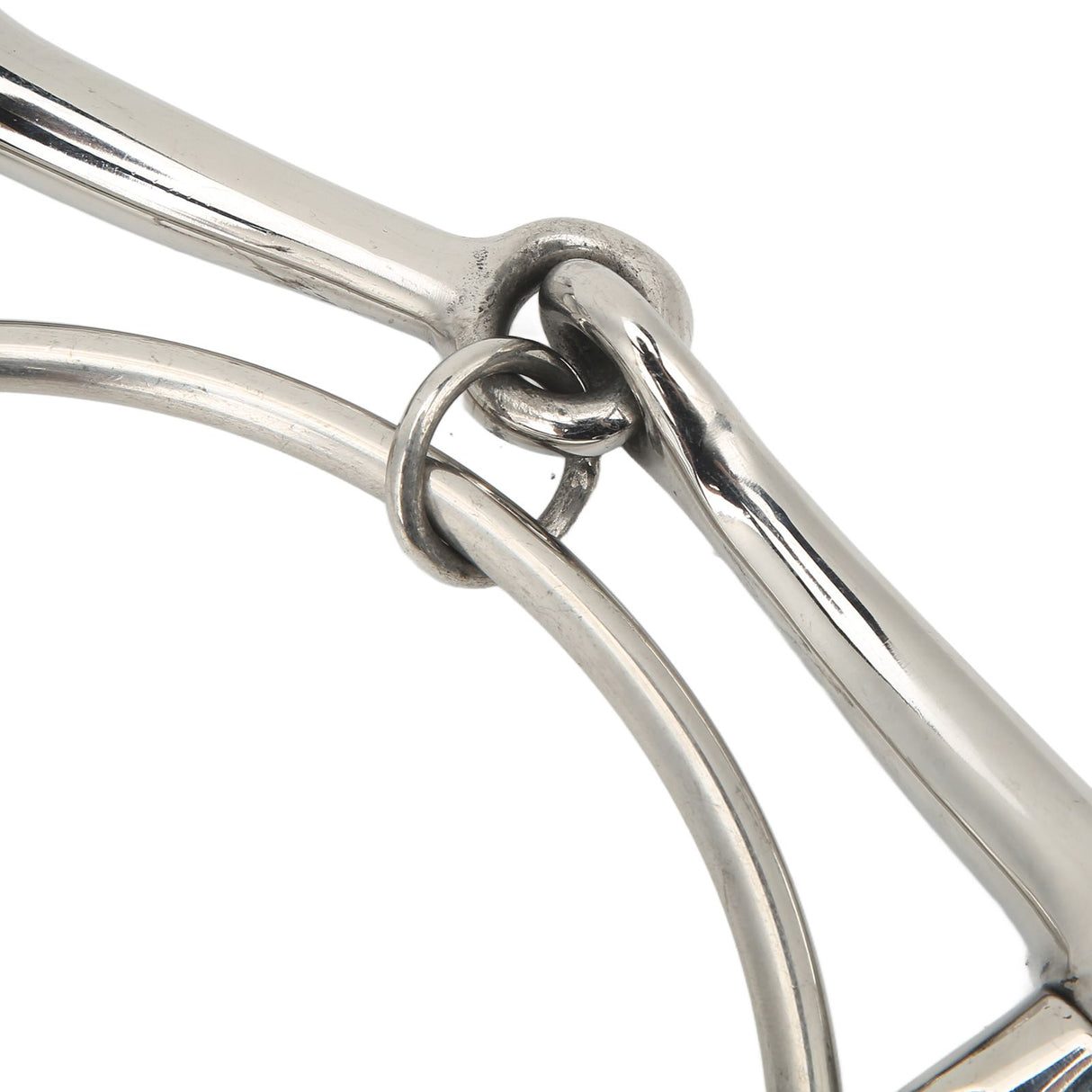 125mm Stainless Steel Horse Mouth Bit 5 Inch Horse Bits Outdoor Training Loose Ring