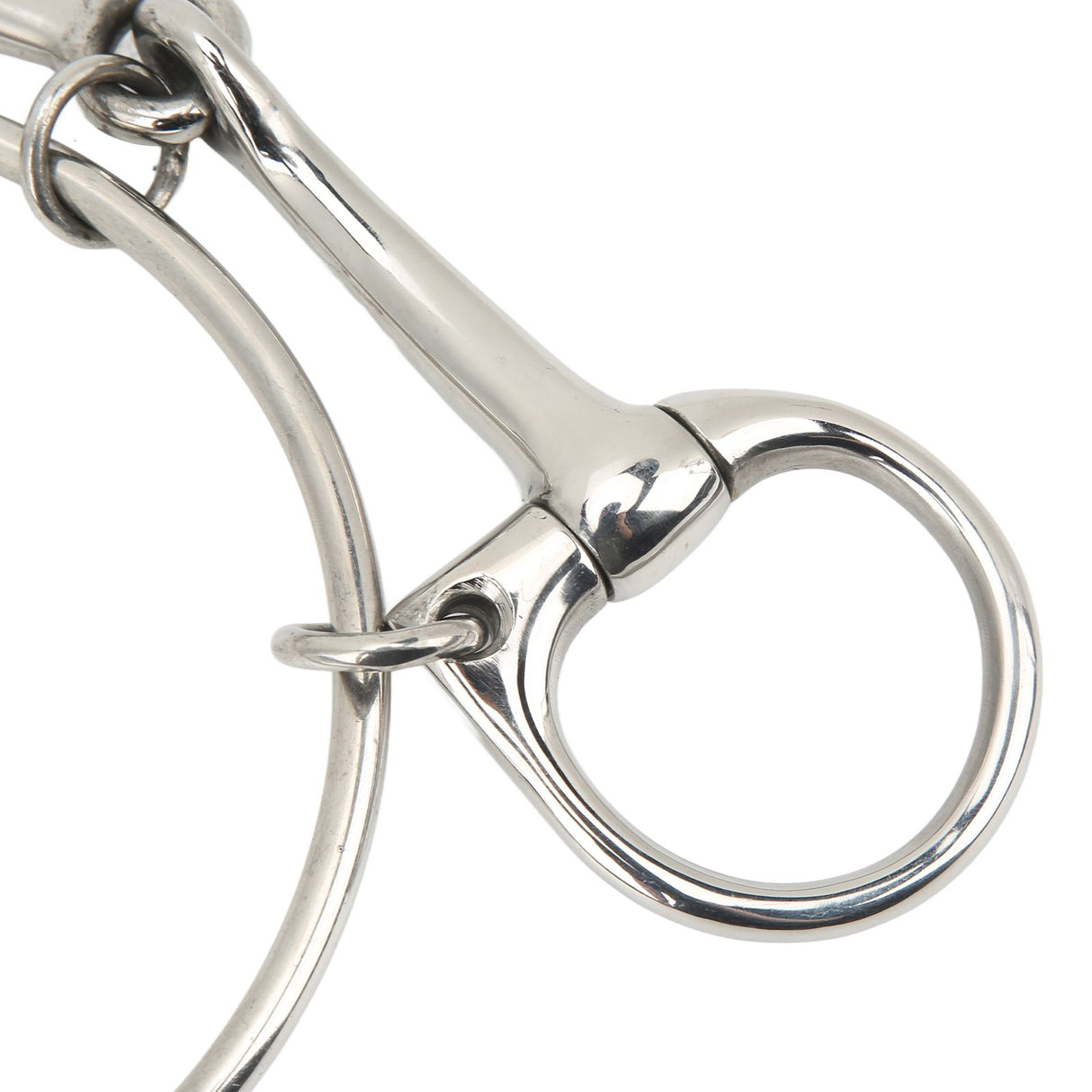 125mm Stainless Steel Horse Mouth Bit 5 Inch Horse Bits Outdoor Training Loose Ring