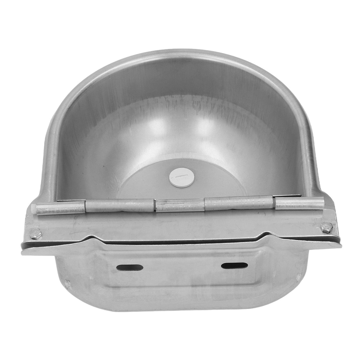 Cow Drinking Bowl Stainless Steel Automatic Water Feeder Livestock Water Drinker Bowl Float Ball Clamshell