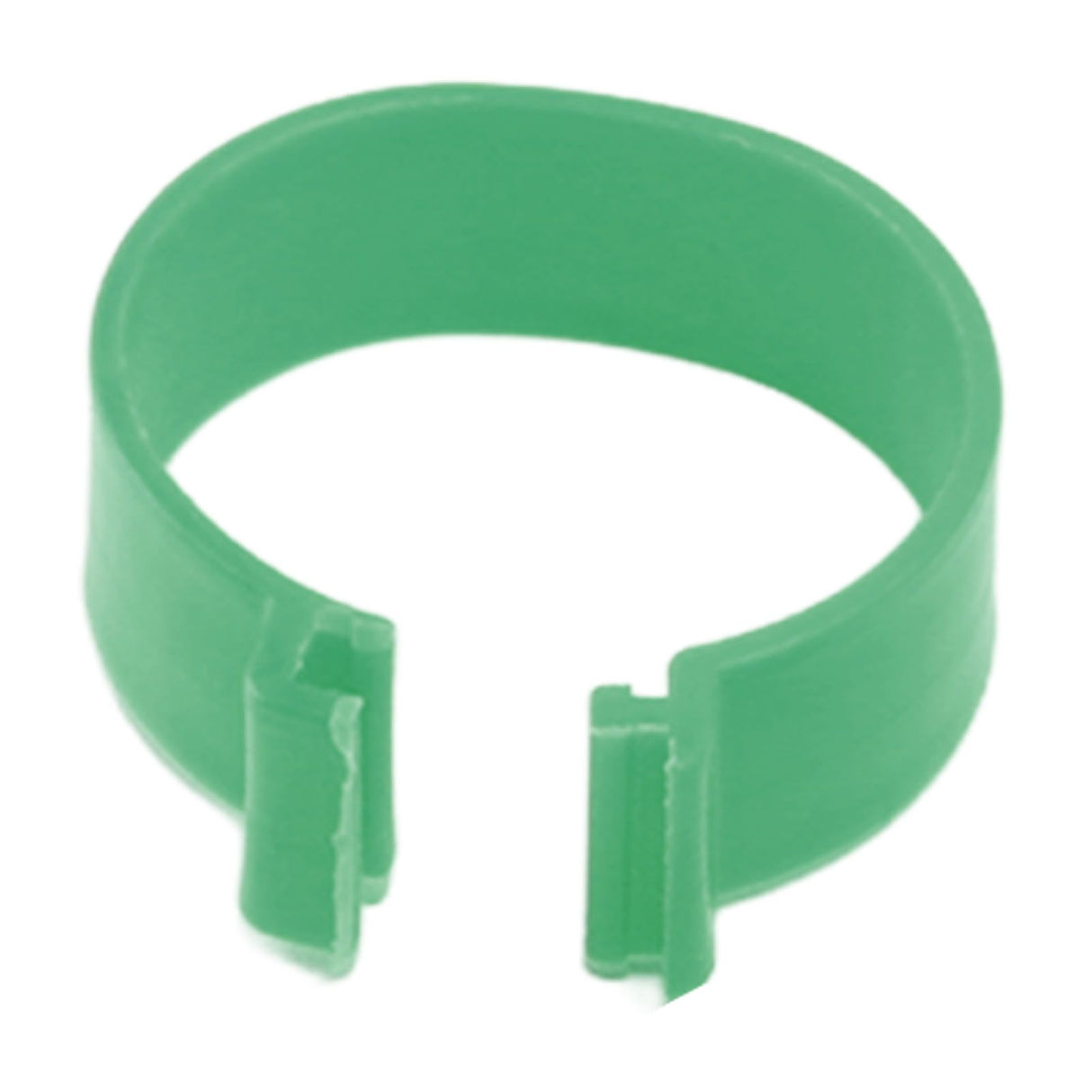 100 Pcs Poultry Feet Ring Open Type Buckle Breeding Chicken Duck Goose Foot Ring Chicken Accessory Green 18mm