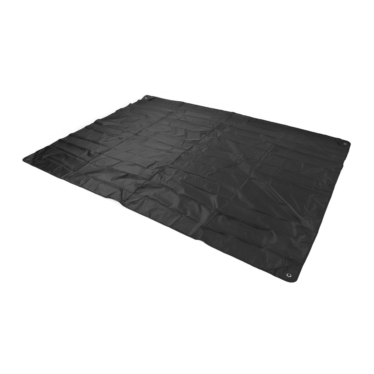 Drum Set Cover Silver Coated 420D Oxford Cloth Folding Furniture Dust Cover for Indoor Outdoor Black