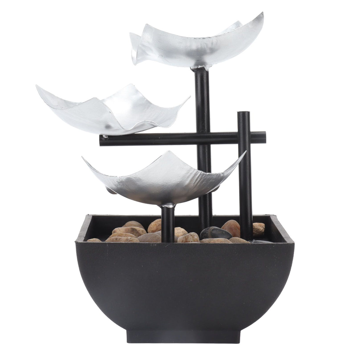 5V Water Fountain Ornament Rock Garden Flowing Water Decoration Home Desktop Fountain Ornament USB Port