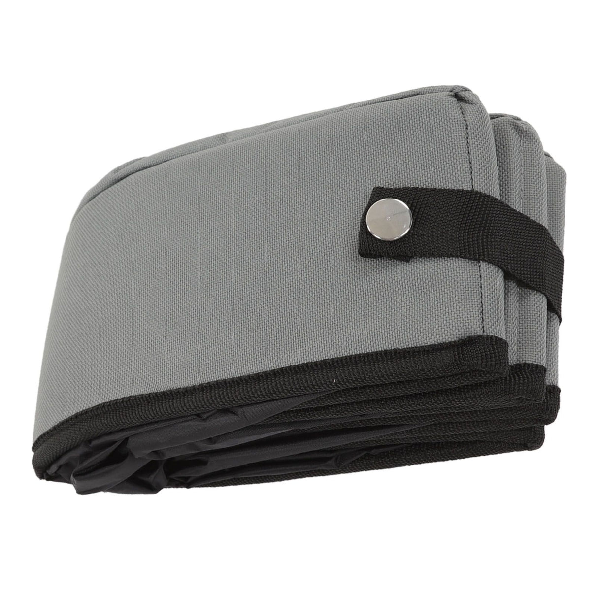 Collapsible Cat Litter Box Cloth Waterproof Outdoor Portable Cat Litter Box for Travel S Grey