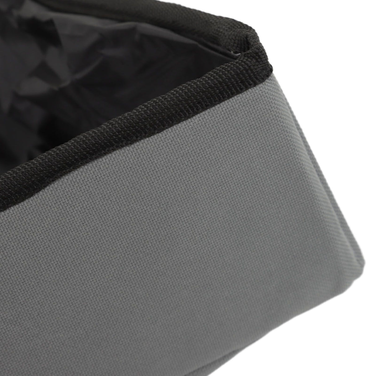 Collapsible Cat Litter Box Cloth Waterproof Outdoor Portable Cat Litter Box for Travel S Grey