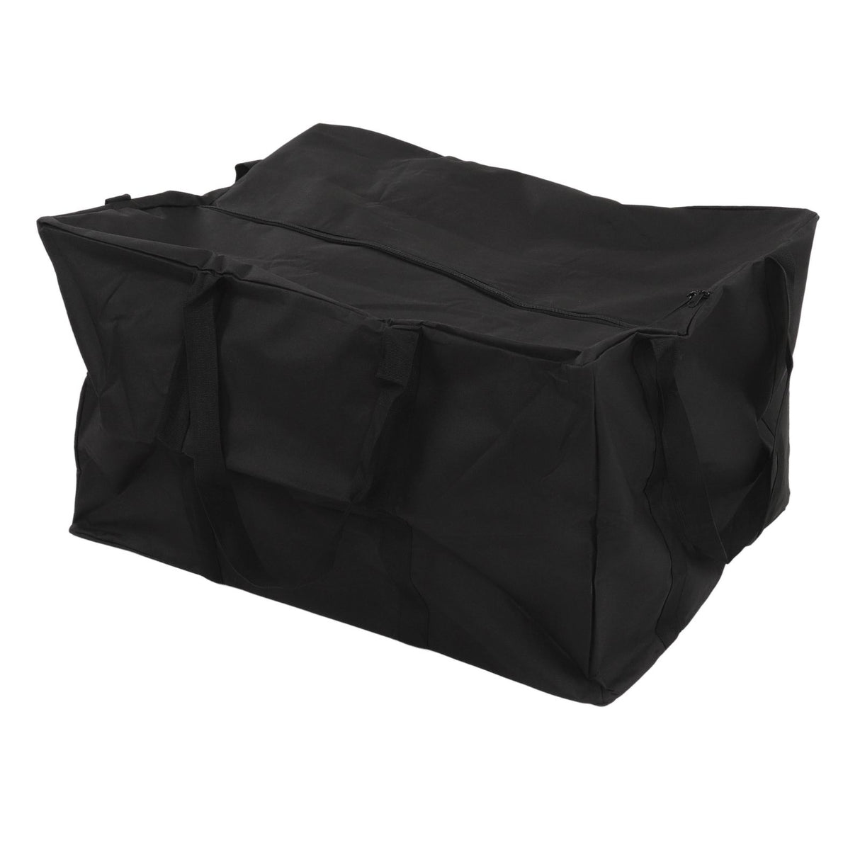 BBQ Tool Bag Portable Waterproof Dustproof Wear Resistant Black BBQ Grilling Tool Storage Tote Bag 74x57x43cm