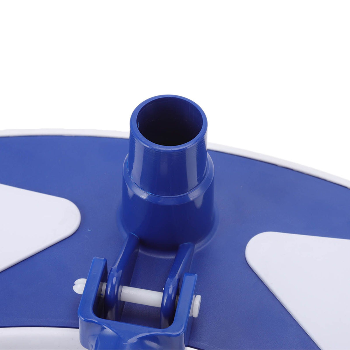 Weighted Butterfly Pool Vacuum Head Swimming Pool Vacuum Head with Wheel Side Brush for Water Parks Aquariums Fish Ponds