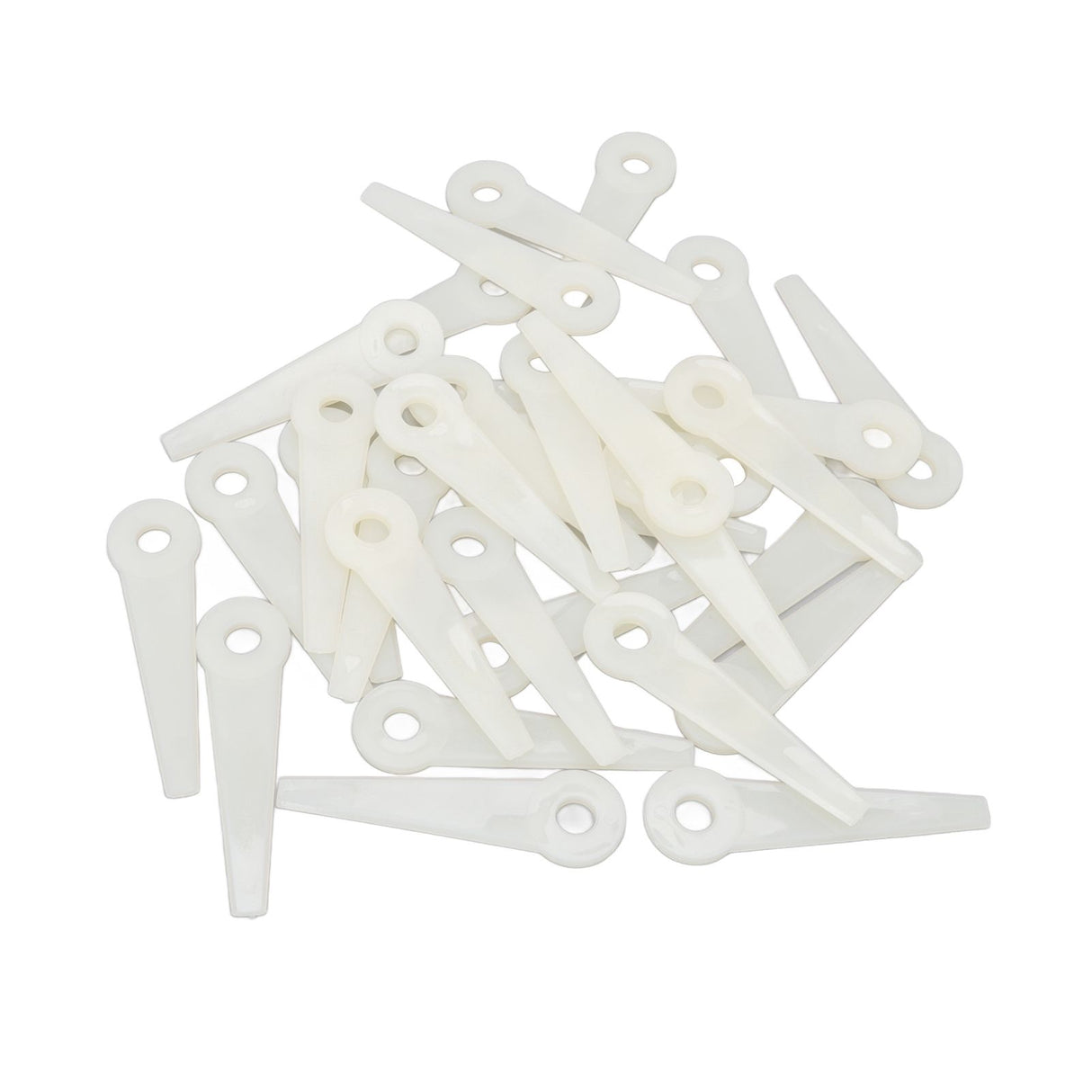 32PCS Plastic Cutter Blades Lawn Mower Blade Replacement Grass Trimmer Head Accessories
