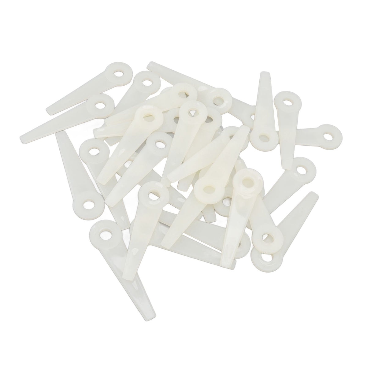 32PCS Plastic Cutter Blades Lawn Mower Blade Replacement Grass Trimmer Head Accessories