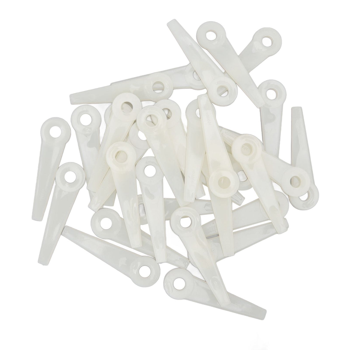 32PCS Plastic Cutter Blades Lawn Mower Blade Replacement Grass Trimmer Head Accessories