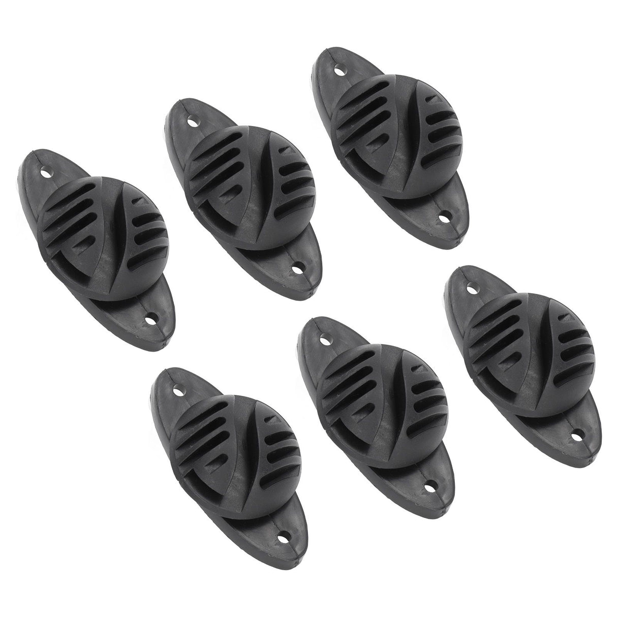 100 PCS Electric Fence Insulator Intermediate Bearing Rod Hemispherical Insulator Fence Front End System Accessories Withstand 15KV