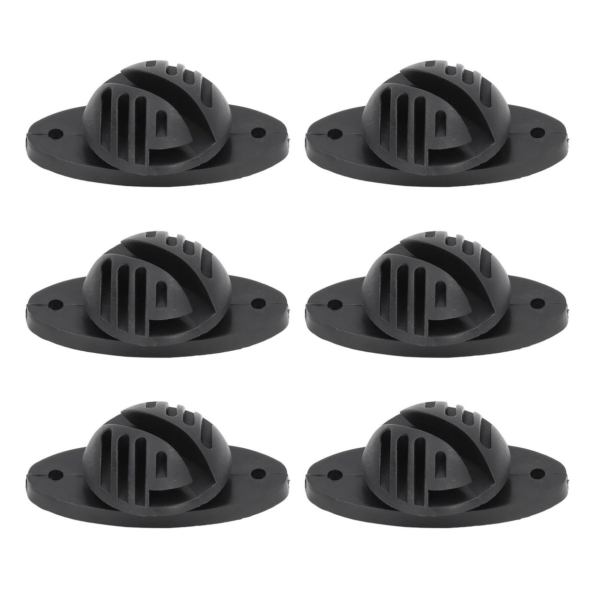 100 PCS Electric Fence Insulator Intermediate Bearing Rod Hemispherical Insulator Fence Front End System Accessories Withstand 15KV