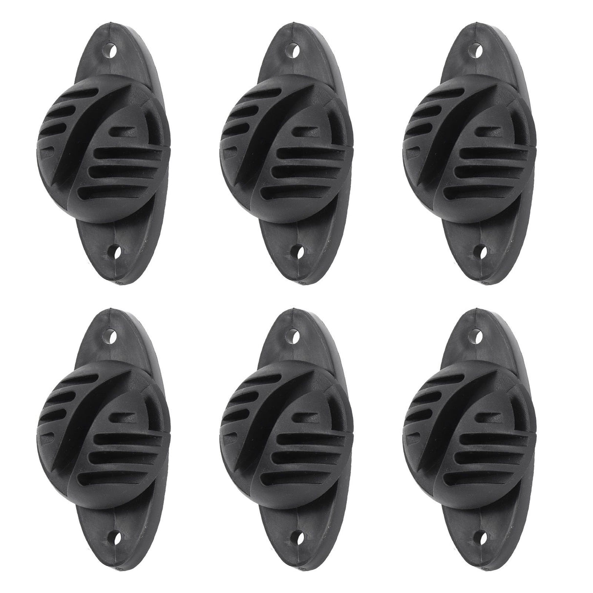 100 PCS Electric Fence Insulator Intermediate Bearing Rod Hemispherical Insulator Fence Front End System Accessories Withstand 15KV