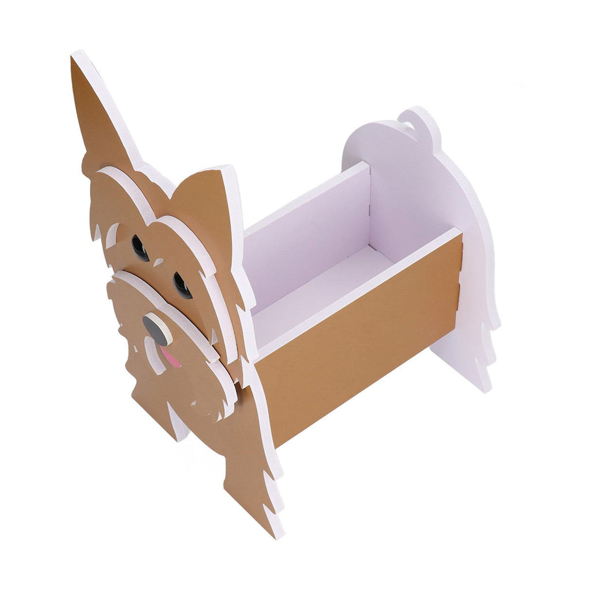 Dog Plant Container Cute PVC in Bulk Dog Planter Flower Pot for Indoor Garden Decoration