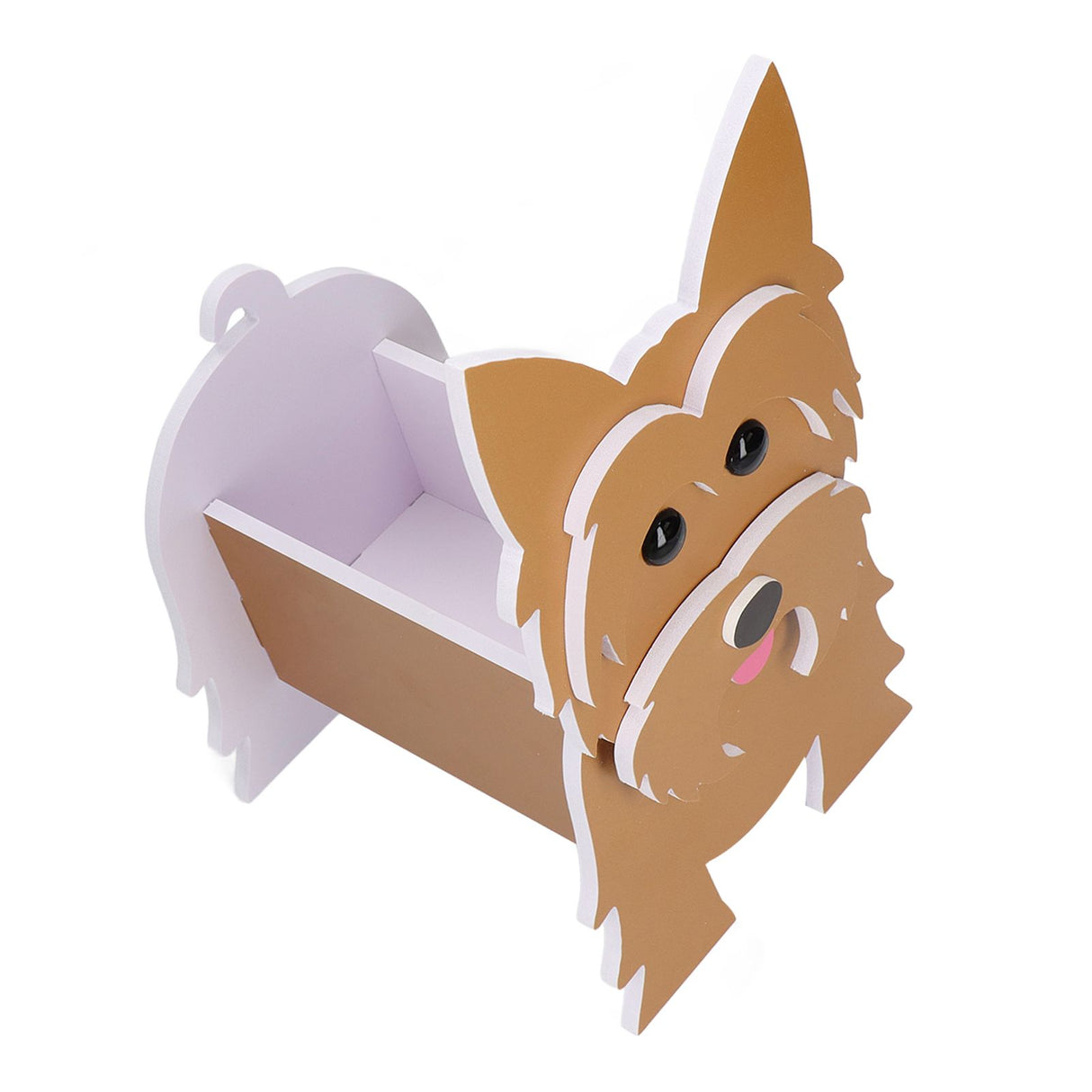 Dog Plant Container Cute PVC in Bulk Dog Planter Flower Pot for Indoor Garden Decoration