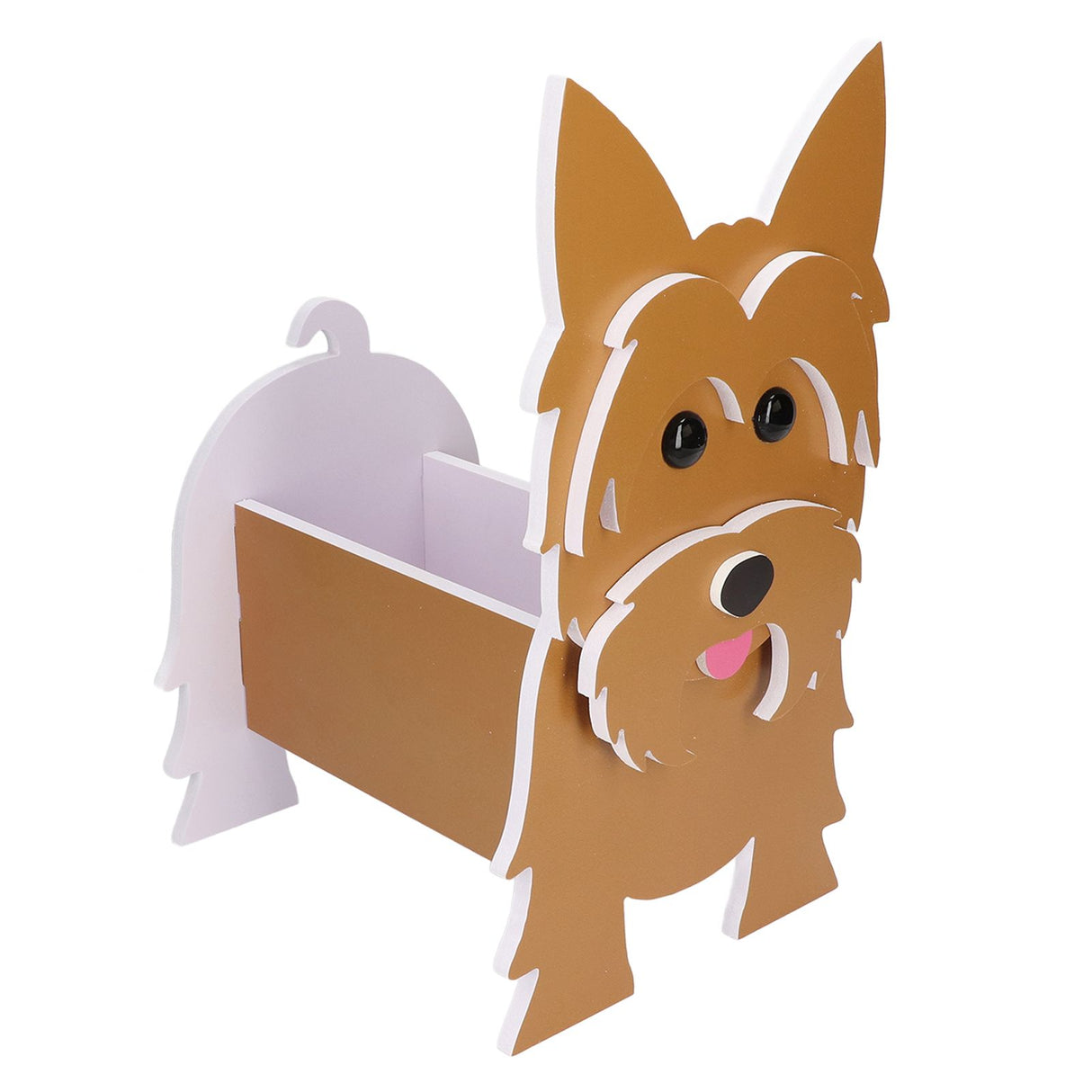 Dog Plant Container Cute PVC in Bulk Dog Planter Flower Pot for Indoor Garden Decoration