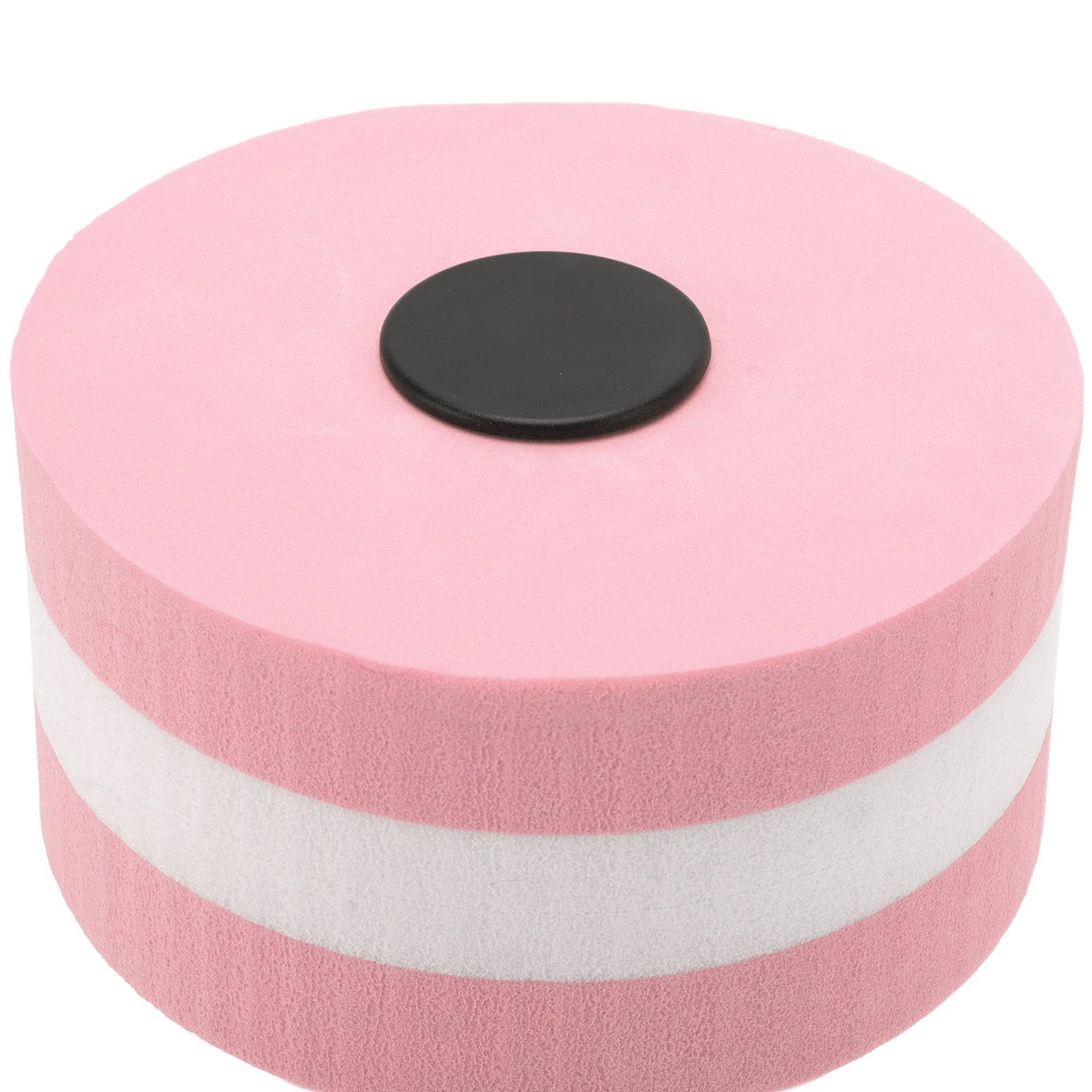 2 PCS EVA Water Floating Dumbbell Yoga Exercise Water Foam Dumbbell Fitness Tool for Men Women Kids Pink