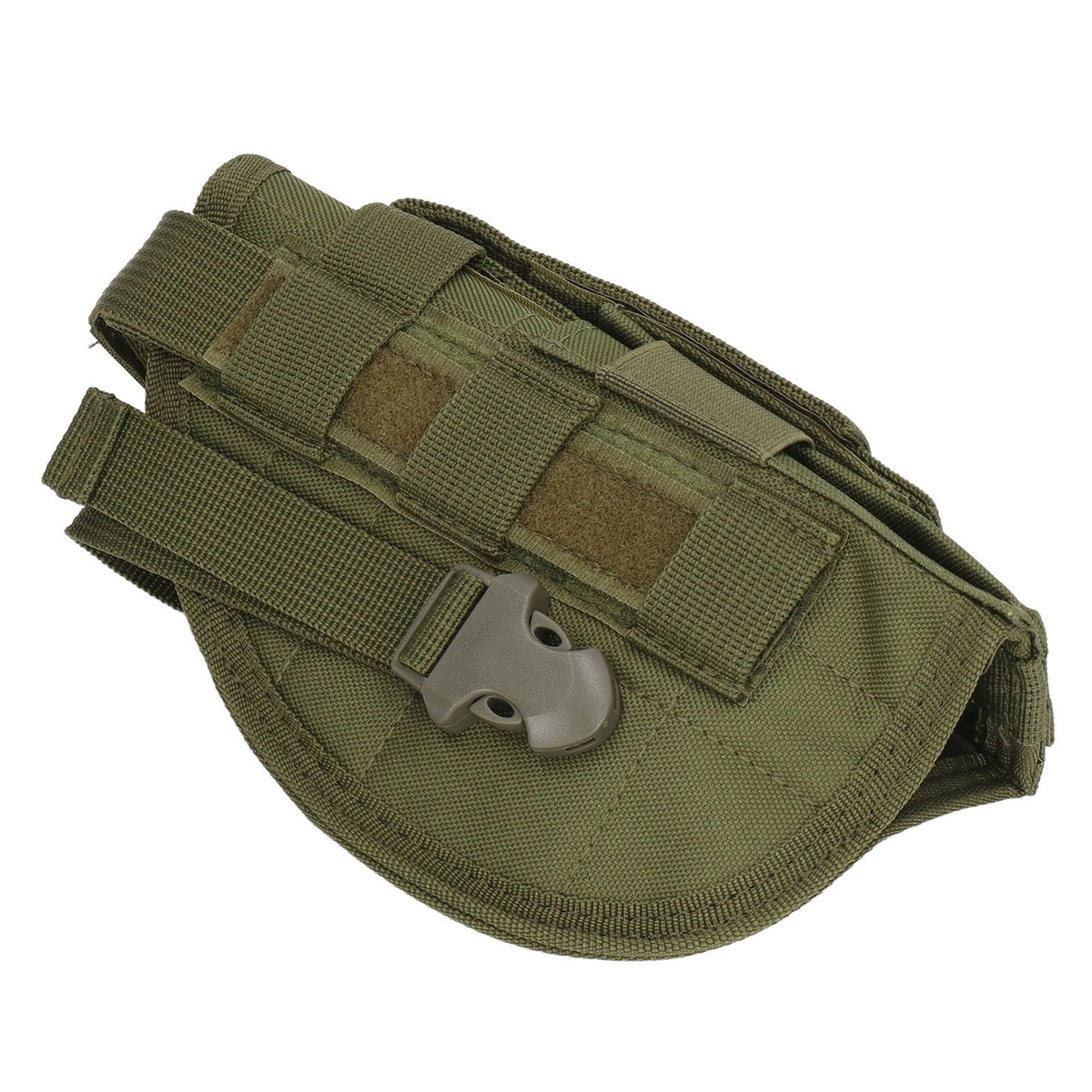Molle Belt Holster Pouch Military Outdoor Waist Packs Multipurpose Nylon Holster Bag for Hunting Camping Olive Green