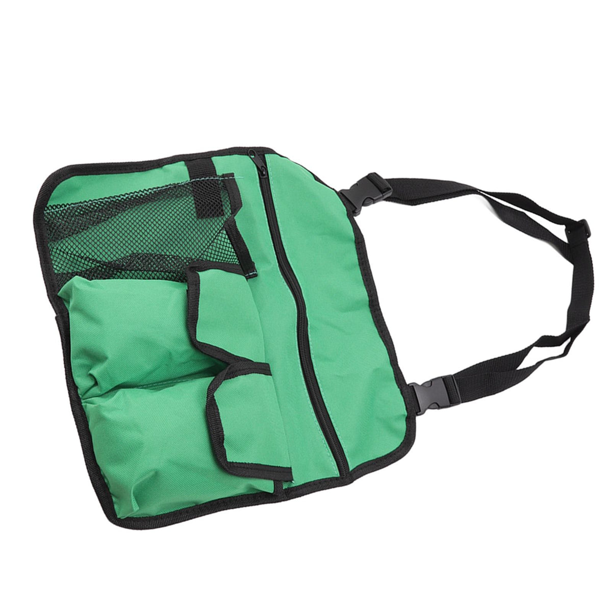 Camping Chair Hanging Bag Waterproof Oxford Cloth Adjustable Portable Beach Chairs Side Storage Bags for Outdoor Green