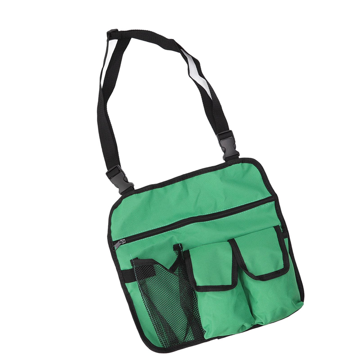 Camping Chair Hanging Bag Waterproof Oxford Cloth Adjustable Portable Beach Chairs Side Storage Bags for Outdoor Green