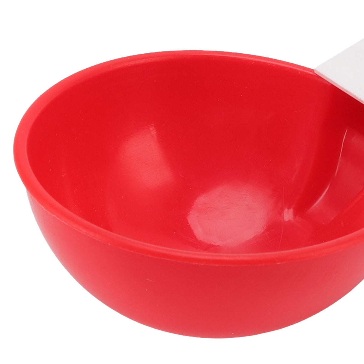 10 Set Chicken Drinking Cup Automatic Water Drinker Big Red Plastic Bowl for Duck Bird Hen G3/4