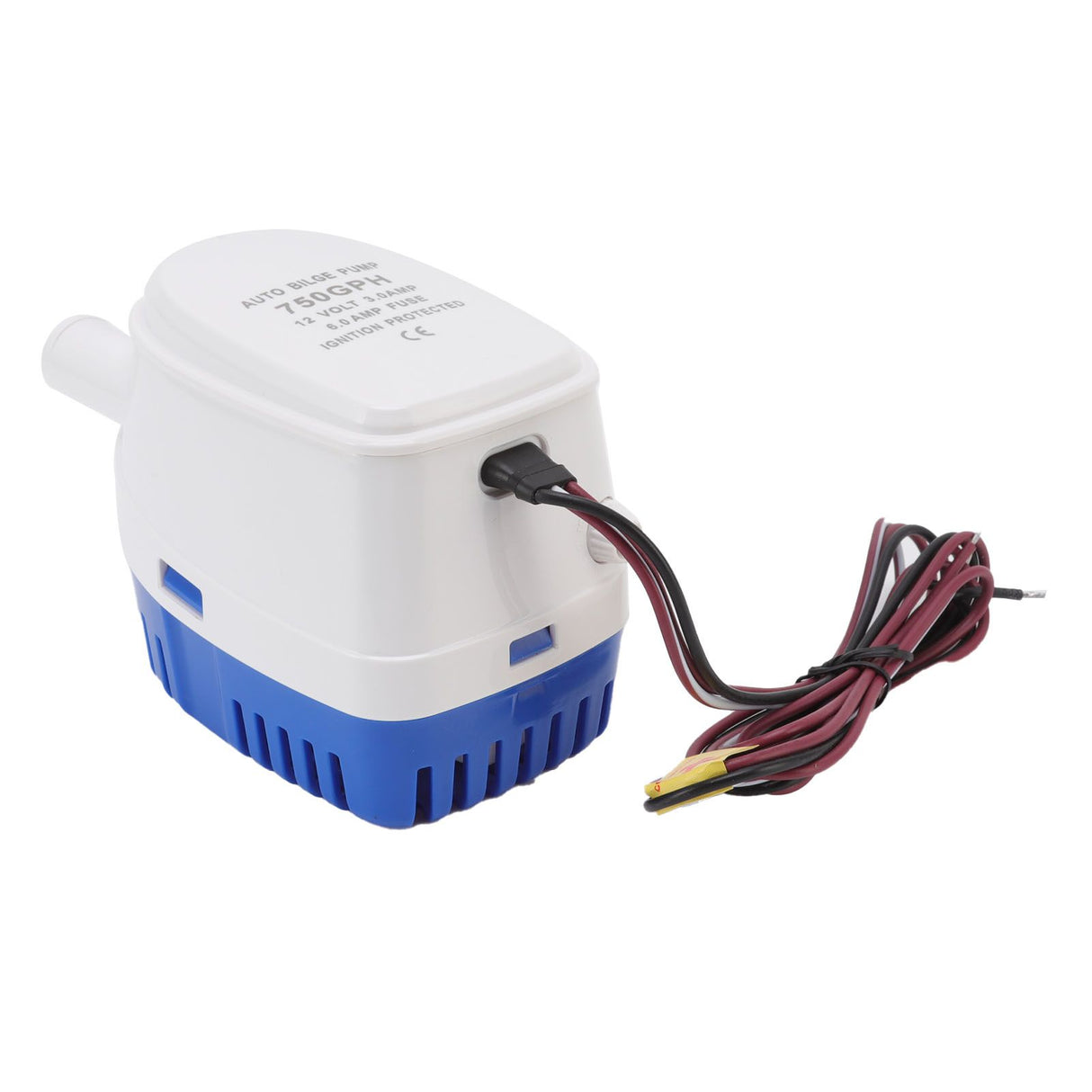 Auto Bilge Pump Impact Resistance Mini Multifunctional DC Submersible Pump with Float Switch 12V 3A 6A Fuse