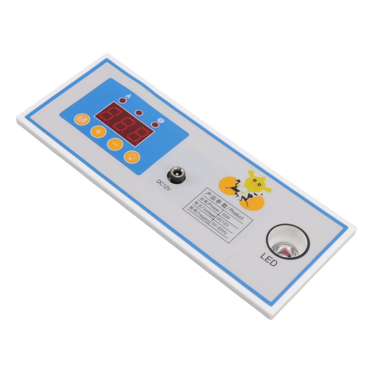 Incubator Temperature Controller Digital Full Automatic Incubator Thermostat for Egg 30W 12V