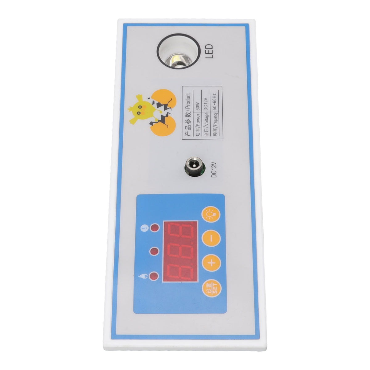 Incubator Temperature Controller Digital Full Automatic Incubator Thermostat for Egg 30W 12V
